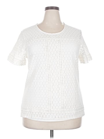 Badgley Mischka Short Sleeve Top (view 1)