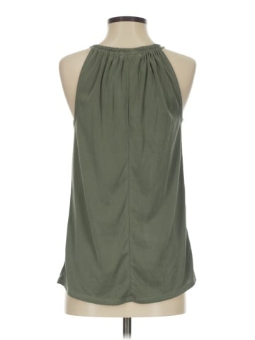 Green Envelope Sleeveless Blouse (view 2)