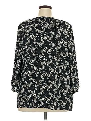 Anne Carson 3/4 Sleeve Blouse (view 2)