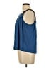 SHULAMI Blue Sleeveless Blouse Size L - photo 5