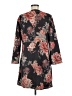 Solitaire 100% Polyester Black Cardigan Size M - photo 2