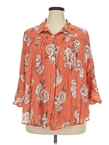 Cato 3/4 Sleeve Blouse (view 1)