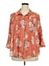 Cato Orange 3/4 Sleeve Blouse Size 22 - photo 1