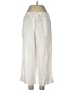 DKNY 100% Linen Ivory Linen Pants Size L - photo 1