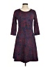 Title Nine Paisley Burgundy Casual Dress Size M - photo 1