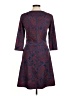Title Nine Paisley Burgundy Casual Dress Size M - photo 2