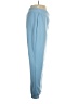 BTFBM 100% Polyester Solid Blue Track Pants Size L - photo 4