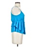 Line & Dot Blue Tank Top Size S - photo 4