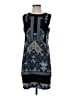 BCBGMAXAZRIA Paisley Blue Casual Dress Size S - photo 1