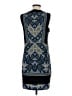 BCBGMAXAZRIA Paisley Blue Casual Dress Size S - photo 2