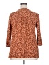 Bobeau 100% Rayon Orange 3/4 Sleeve Blouse Size 2X - photo 2