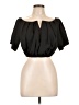 Shein Black Short Sleeve Blouse Size L - photo 1