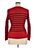Liz Claiborne Stripes Red Pullover Sweater Size XL - photo 2