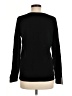 Nordstrom 100% Cashmere Black Cashmere Pullover Sweater Size M - photo 2