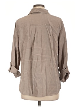 Chico's 3/4 Sleeve Button-Down Shirt (view 2)