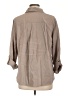 Chico's Tan 3/4 Sleeve Button-Down Shirt Size Lg (2) - photo 2