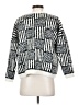 XXI Checkered-gingham Silver Pullover Sweater Size S - photo 2