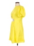 Unbranded 100% Polyester Yellow Cocktail Dress Size L - photo 5
