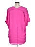 Lush Pink Short Sleeve Blouse Size L - photo 2
