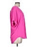 Lush Pink Short Sleeve Blouse Size L - photo 4