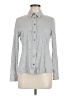 Banana Republic 100% Cotton Tweed Gray Long Sleeve Button-Down Shirt Size M - photo 1