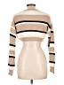 Shein 100% Acrylic Stripes Tan Pullover Sweater Size L - photo 2