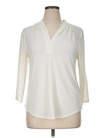 Charter Club 3/4 Sleeve Blouse (view 1)