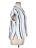 Style&Co 100% Rayon Stripes Blue Short Sleeve Button-Down Shirt Size XL - photo 4