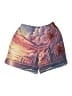 Assorted Brands Graphic Purple Shorts Size XL - photo 1
