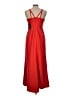 BCBGMAXAZRIA 100% Polyester Red Cocktail Dress Size 10 - photo 2