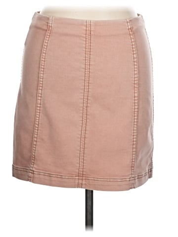 Free People Faux Leather Skirt (view 1)