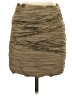 Catherine Malandrino Solid Tan Casual Skirt Size 0 - photo 1