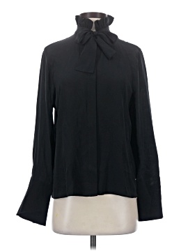 Banana Republic Long Sleeve Silk Top