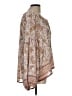 Blu Pepper 100% Polyester Tan Long Sleeve Blouse Size L - photo 4