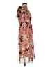 Julia Jordan 100% Polyester Floral Pink Casual Dress Size 10 - photo 4