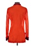 Tory Burch 100% Cotton Orange Long Sleeve Blouse Size 2 - photo 2