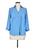 By & By 100% Polyester Blue 3/4 Sleeve Blouse Size M - photo 1