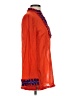 Tory Burch 100% Cotton Orange Long Sleeve Blouse Size 2 - photo 4