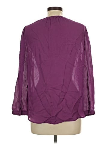 Joie 3/4 Sleeve Silk Top (view 2)