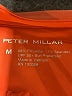 PETER MILLAR Orange Track Jacket Size M - photo 6