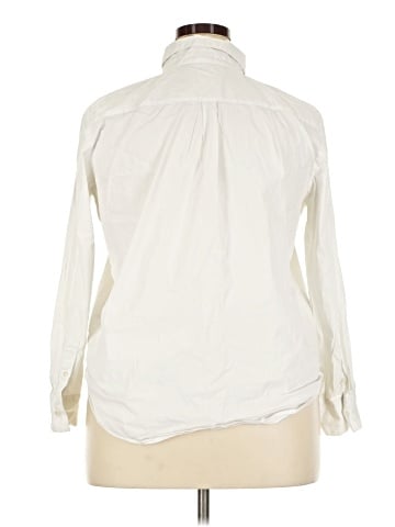 Ann Taylor Long Sleeve Button-Down Shirt (view 2)