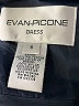 Evan Picone 100% Polyester Black Cocktail Dress Size 6 - photo 7