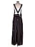 Soncy 100% Polyester Stripes Blue Jumpsuit Size (2) - photo 2