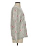 Talbots 100% Cashmere Hearts Silver Cashmere Pullover Sweater Size S - photo 4