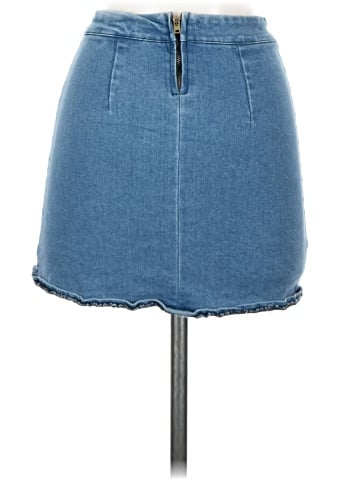 Bradely Michelle Denim Skirt (view 2)