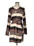 Ofeefan Print Brown Casual Dress Size L - photo 1
