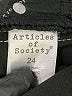 Articles of Society Stripes Black Jeans Size 24 waist - photo 7