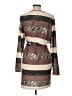 Ofeefan Print Brown Casual Dress Size L - photo 2