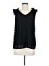Entro Black Sleeveless Blouse Size M (estimated) - photo 1