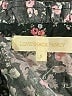 LoveShackFancy 100% Cotton Floral Black Short Sleeve Blouse Size S - photo 7